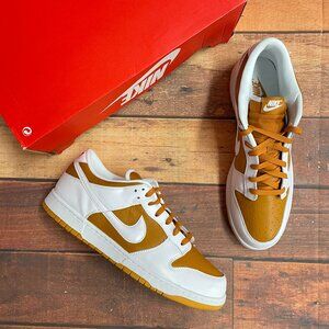 Nike Men's Dunk Low QS "Dark Curry" Basketball Shoes